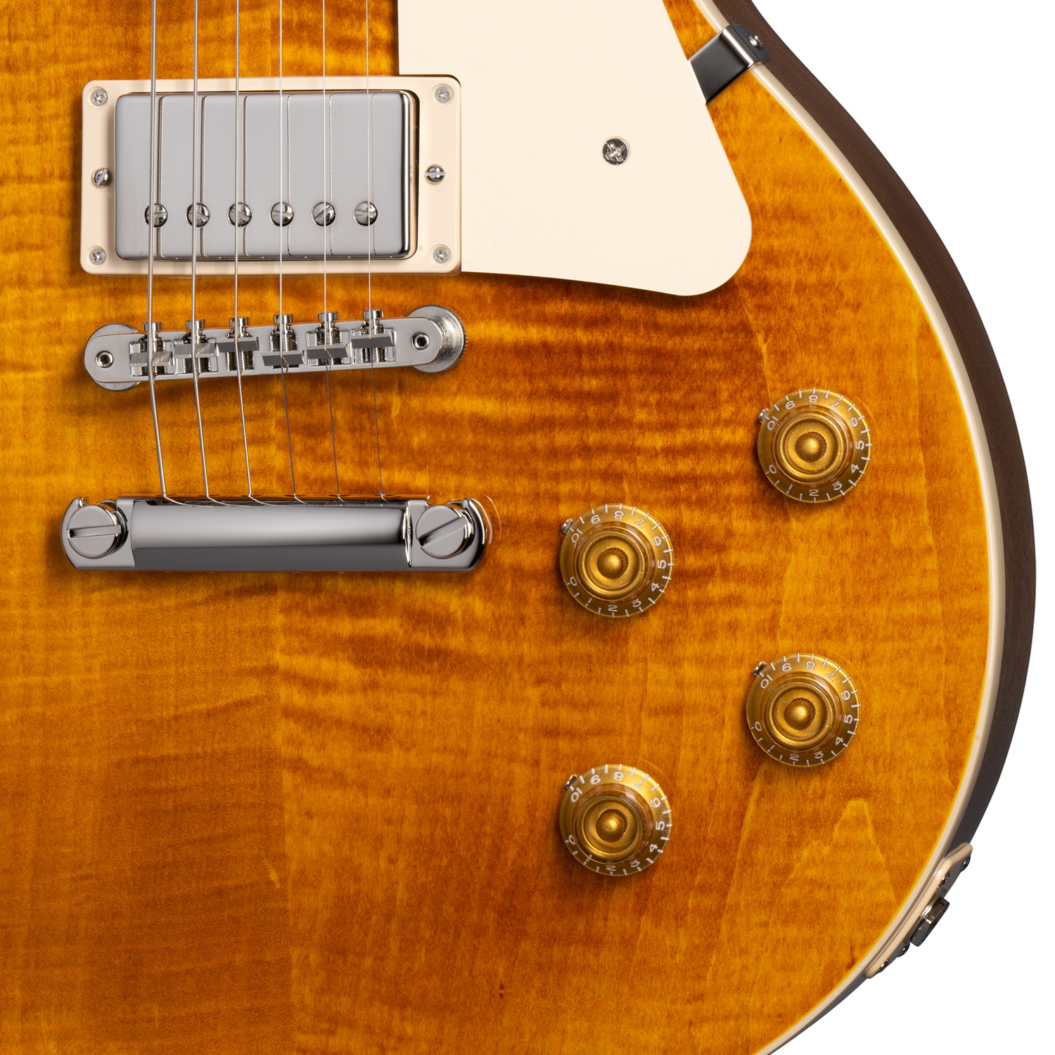 Les Paul Standard 50s Figured Top Honey Amberパネル画像 Les Paul Standard 50s Figured Top Honey Amberパネル画像