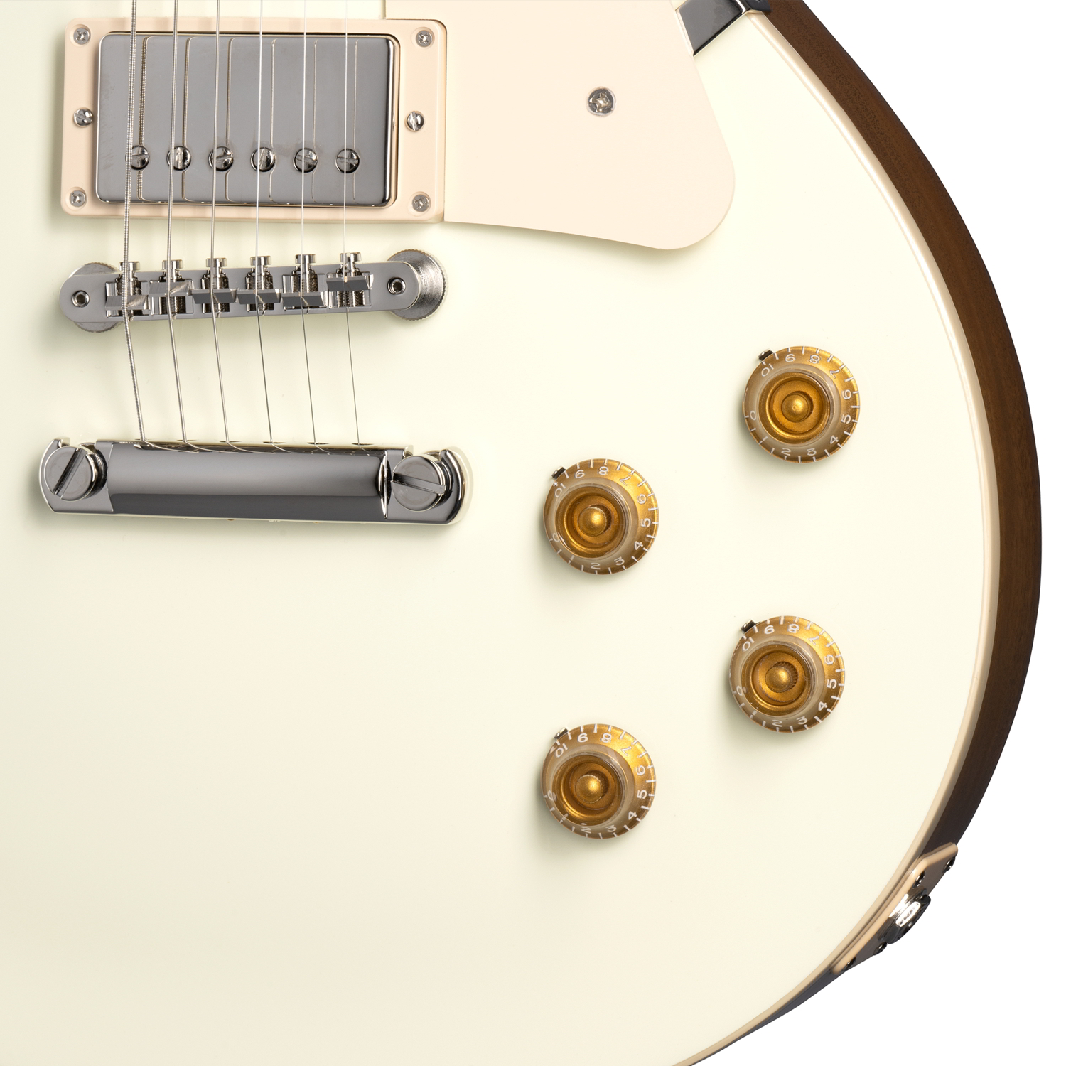 Les Paul Standard 50s Plain Top Classic Whiteパネル画像 Les Paul Standard 50s Plain Top Classic Whiteパネル画像