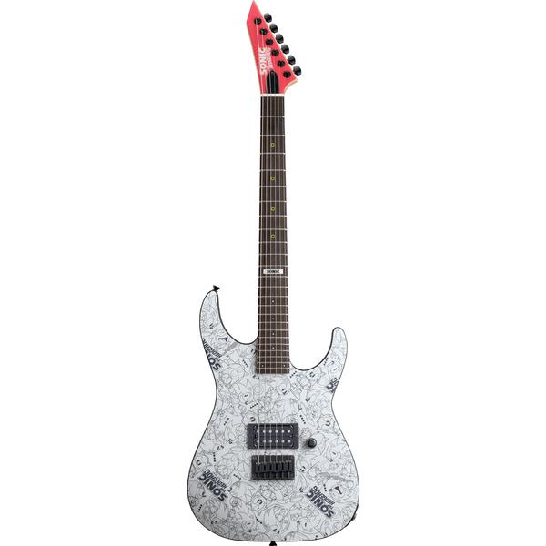 ESP-エレキギターSONIC THE HEDGEHOG GUITAR III -Classic Sonic Edition-
