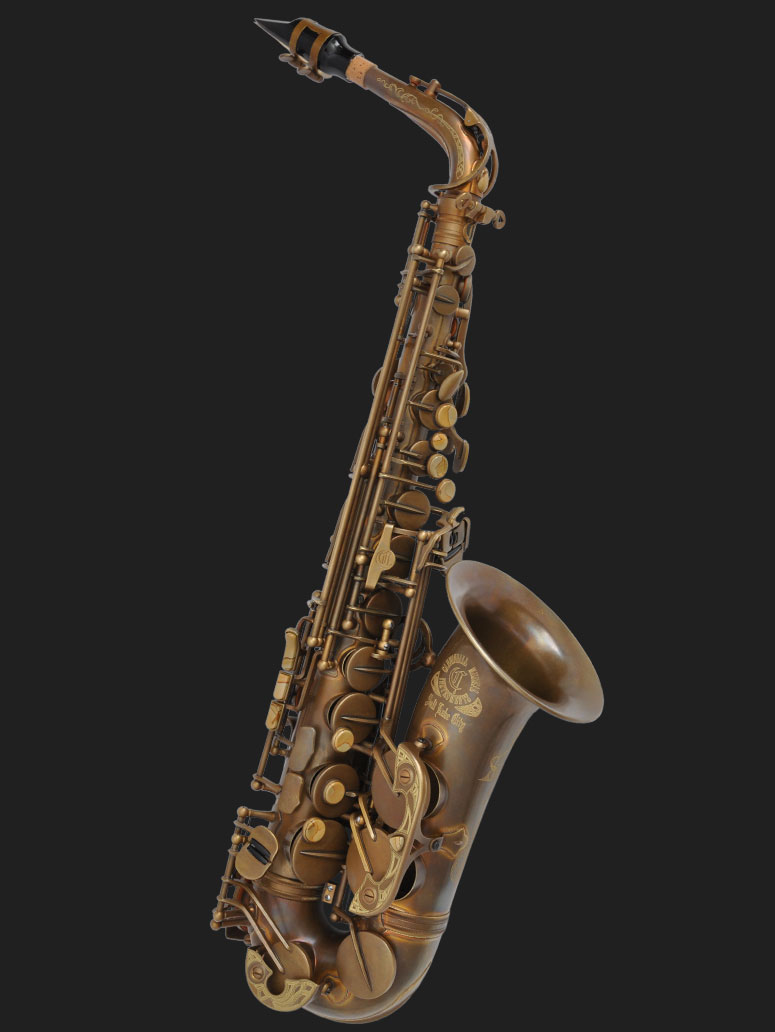 A5-BR Alto "Brute" Aged Brass Unlacquer追加画像 A5-BR Alto "Brute" Aged Brass Unlacquer追加画像