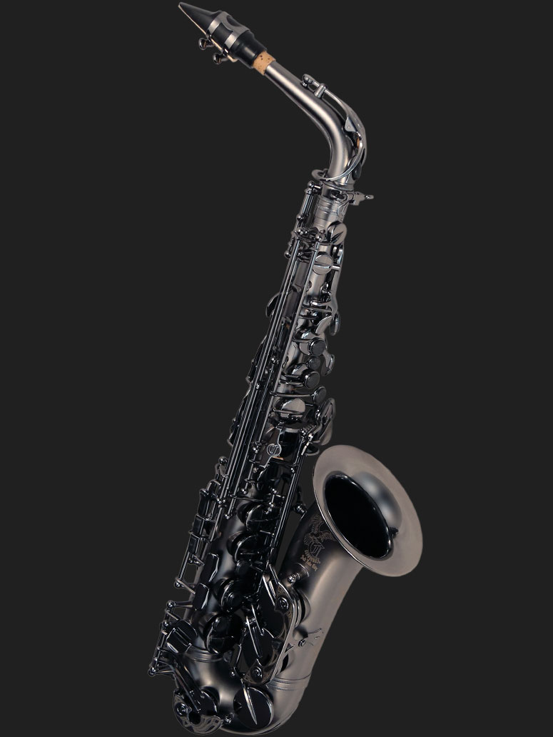 A5-BIceB Alto "Raven" Satin Black Nickel/Black Nickel Bell & Key追加画像 A5-BIceB Alto "Raven" Satin Black Nickel/Black Nickel Bell & Key追加画像