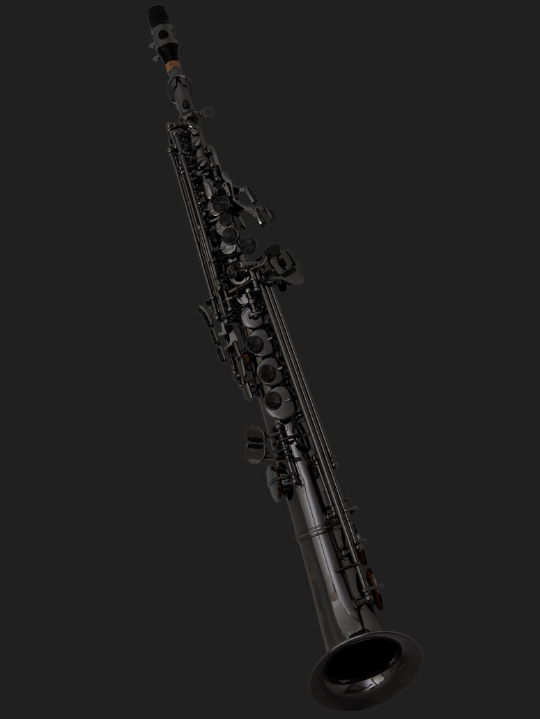 SA5-B Arc Soprano Black Nickel追加画像 SA5-B Arc Soprano Black Nickel追加画像