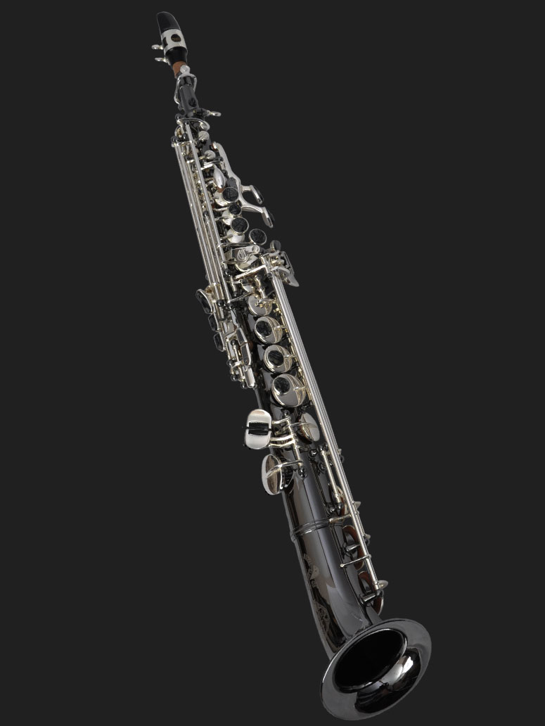 SA5-BS Arc Soprano Black Nickel/Silver Plated Key追加画像 SA5-BS Arc Soprano Black Nickel/Silver Plated Key追加画像