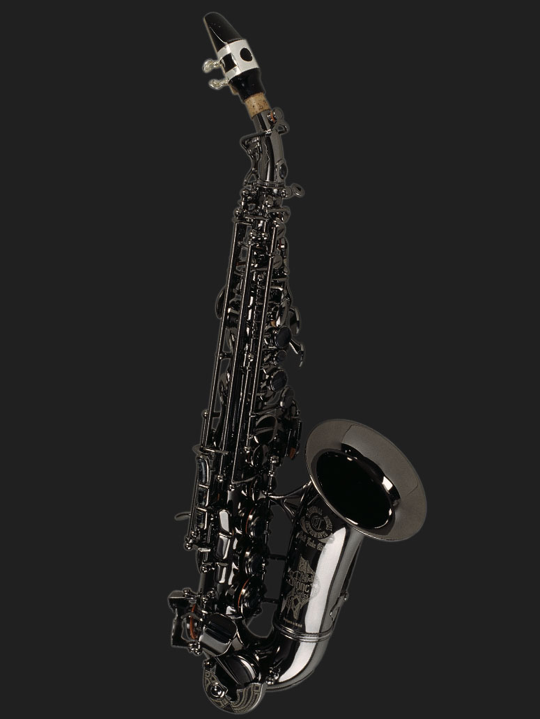 SC5-B Carved Soprano Black Nickel追加画像 SC5-B Carved Soprano Black Nickel追加画像