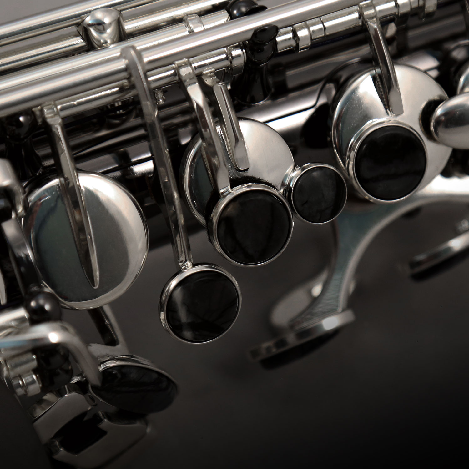 B5-BS Baritone Black Nickel/Silver Plated Key追加画像 B5-BS Baritone Black Nickel/Silver Plated Key追加画像