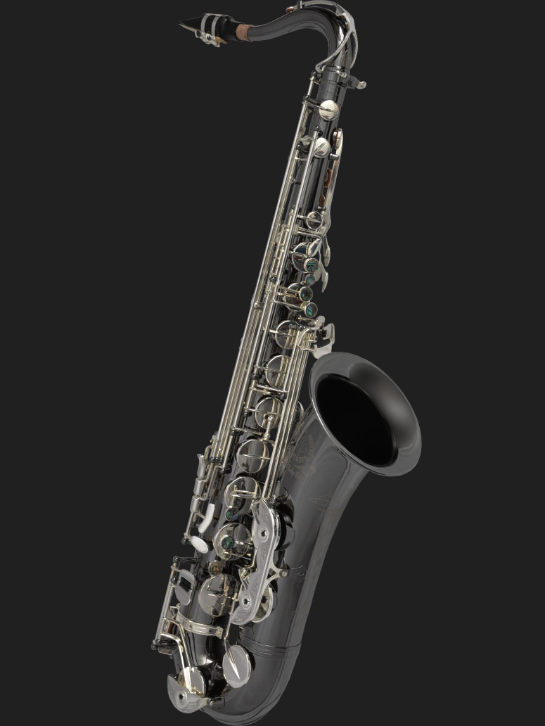 TScep-BS Tenor Black Nickel/Silver Plated Key追加画像 TScep-BS Tenor Black Nickel/Silver Plated Key追加画像
