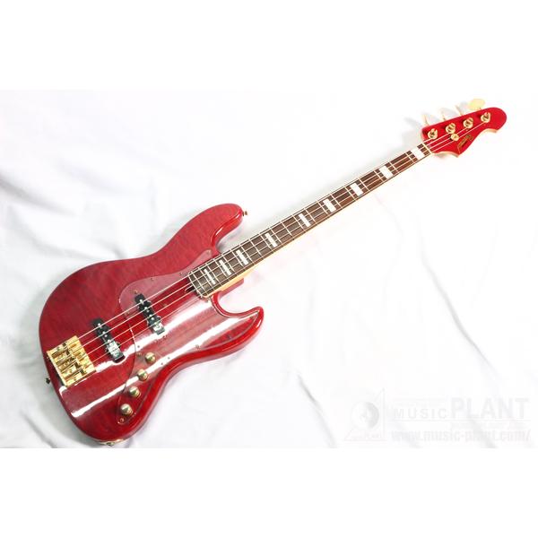 ATELIER Z-エレキベースQuilted Maple Custom M245 See Through Red
