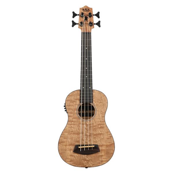 KALA UKULELE-ウクレレベースUBASS-QA-FS Quilted Ash U-Bass