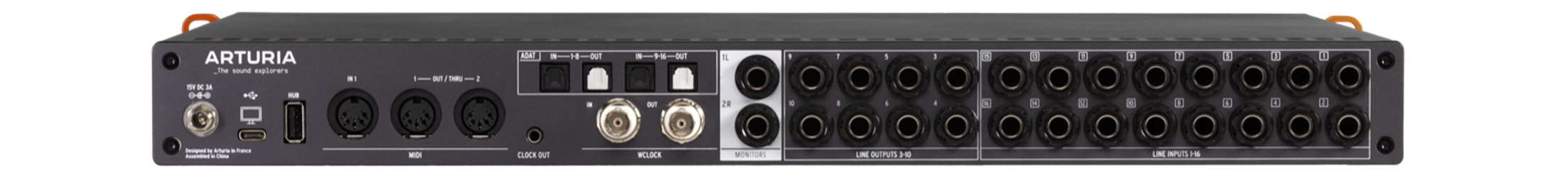 AudioFuse 16Rig背面画像 AudioFuse 16Rig背面画像