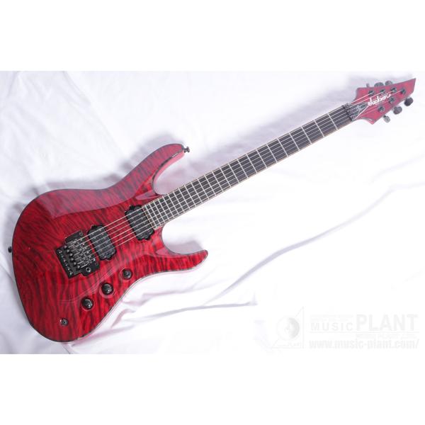 Jackson-エレキギターUSA Signature Chris Broderick Soloist 6, Ebony Fingerboard, Transparent Red