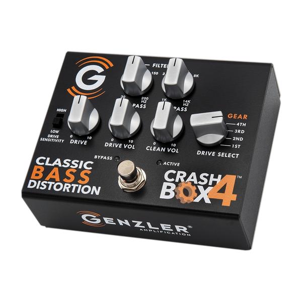 GENZLER-CLASSIC BASS DISTORTION PEDAL
CRASH BOX 4