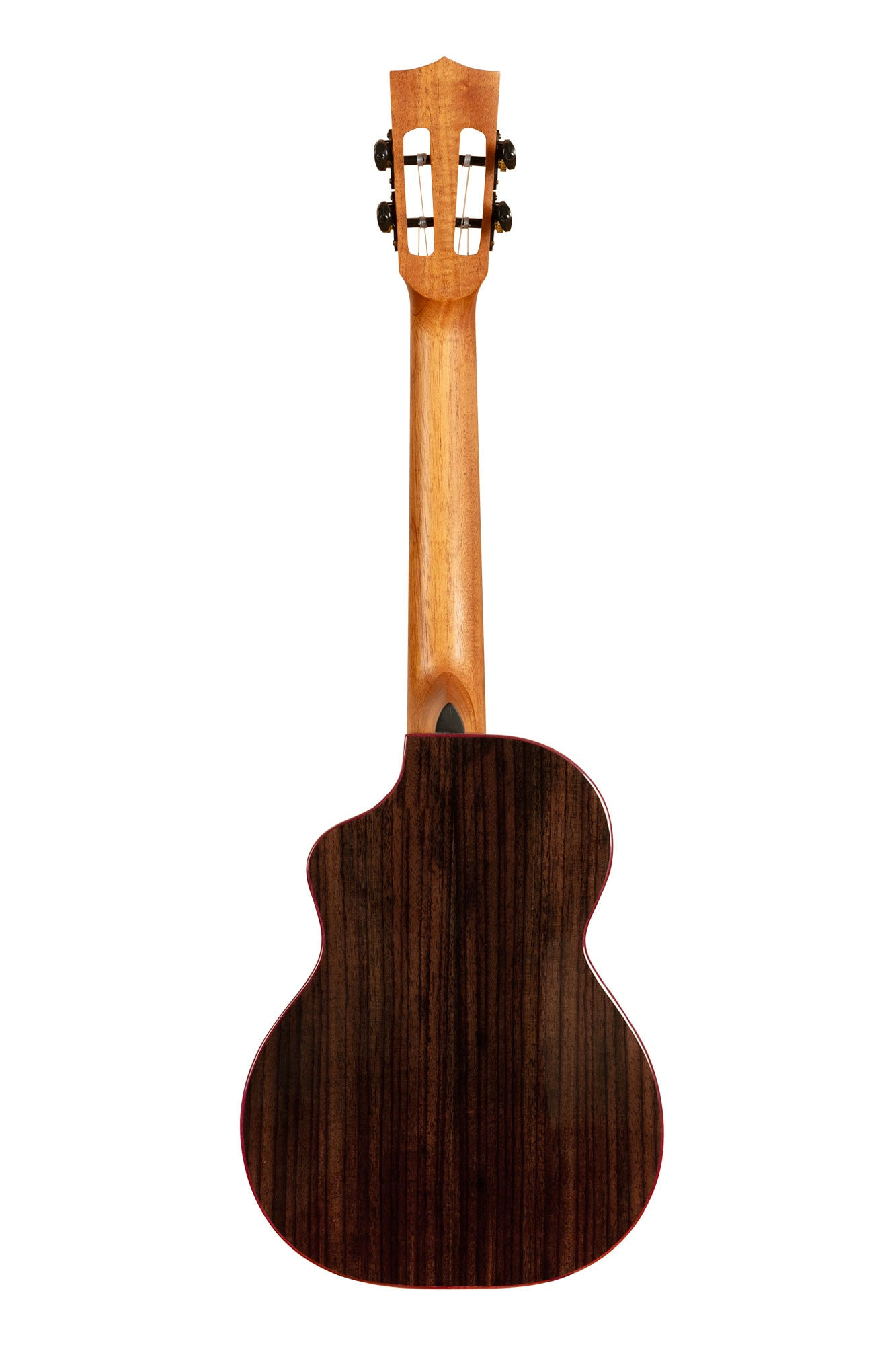 KA-CT-SSRW-TG-C _W/BAG Contour All Solid Gloss Spurce Rosewood Tenor背面画像 KA-CT-SSRW-TG-C _W/BAG Contour All Solid Gloss Spurce Rosewood Tenor背面画像