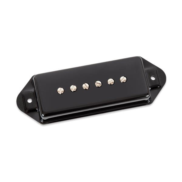 Seymour Duncan-P-90スタイルシングルコイルピックアップVintage P90 Silencer Dog Ear Black