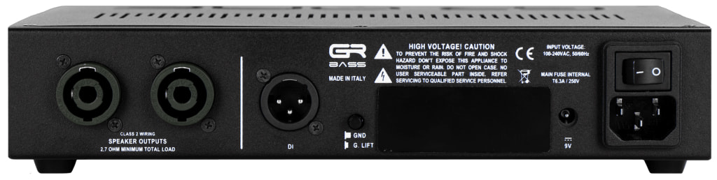 PureAmp 350背面画像 PureAmp 350背面画像