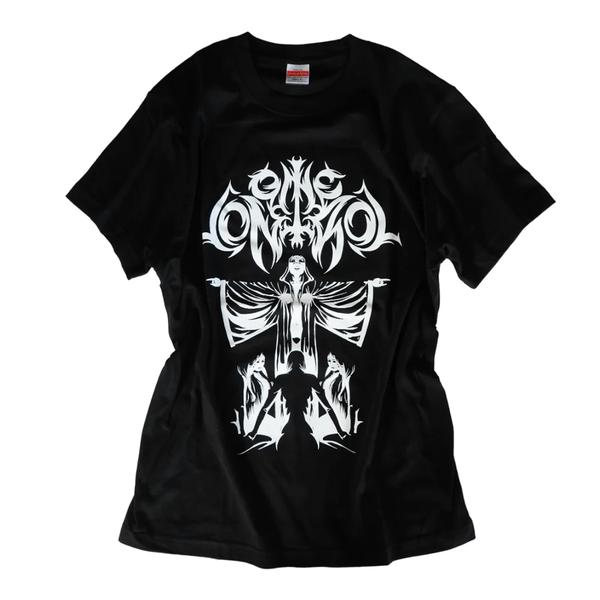 One Control-Tシャツデスメタル風ロゴ Tシャツ ブラック XL