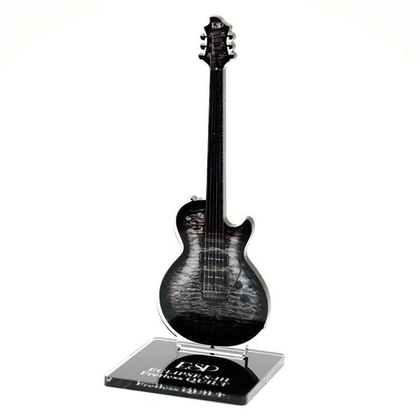 ESP-アクリルスタンド-SUGIZO Vol.1- AS-SGZ-04 ESP ECLIPSE S-III Fretless QUILT