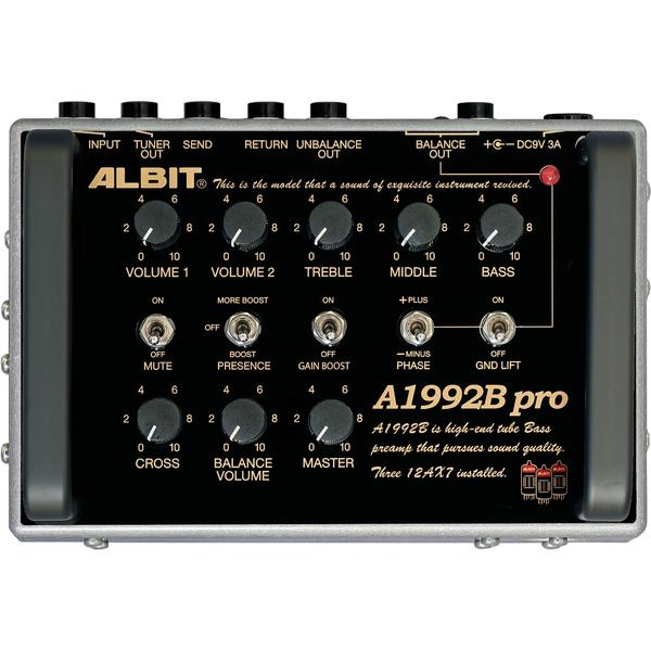 ALBIT-ベースプリアンプ
A1992B pro