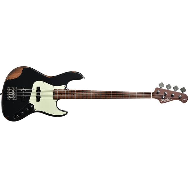 Bacchus-エレキベースWL4-AGED/RSM BLK-AGED