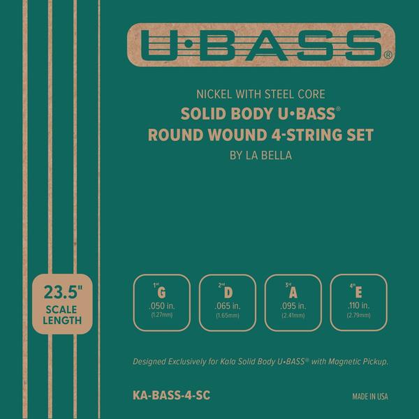 KALA UKULELE-U-BASS専用ラウンド弦KA-BASS-4-SC