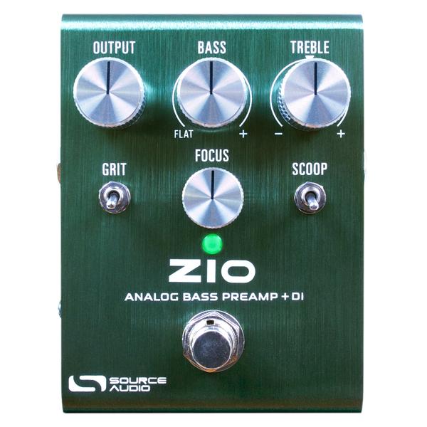 Source Audio-Analog Bass Preamp + D.I.SA272 Bass ZIO