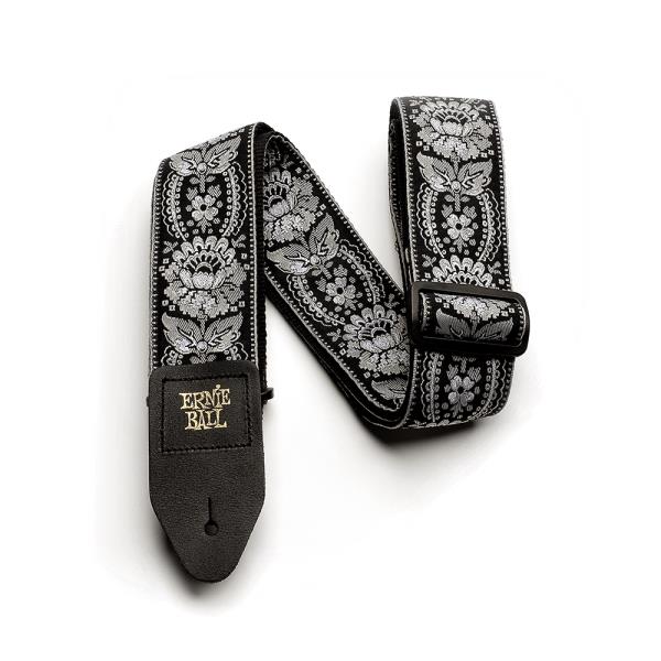 ERNIE BALL-ギター/ベース用ストラップ
Jacquard Strap Silver Orleans