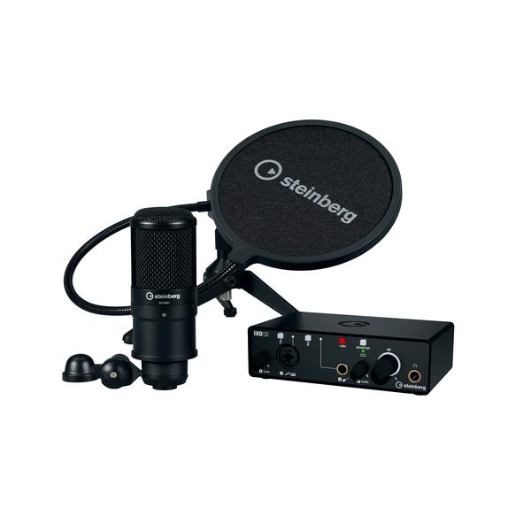 Steinberg-USB-C オーディオインターフェース配信セットIXO Podcast Pack