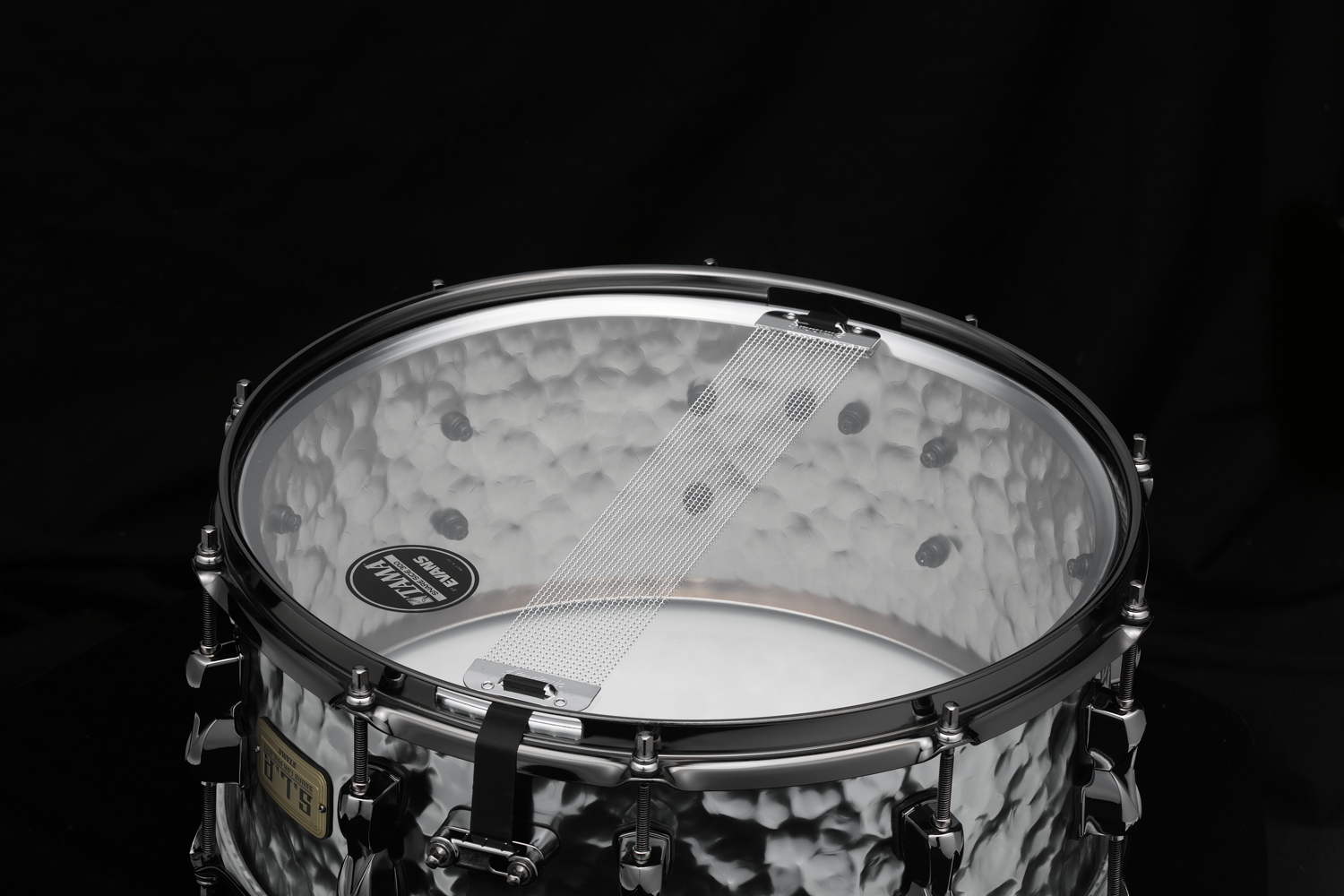 LST146H 14"×6" Expressive Hammered Steel Shell背面画像 LST146H 14"×6" Expressive Hammered Steel Shell背面画像