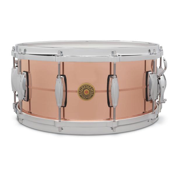 GRETSCH-スネアドラムG4164C2 14" x 6.5" Copper-2