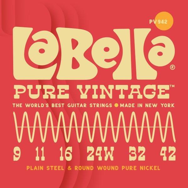 La Bella-エレキギター弦PV942 Light 09-42