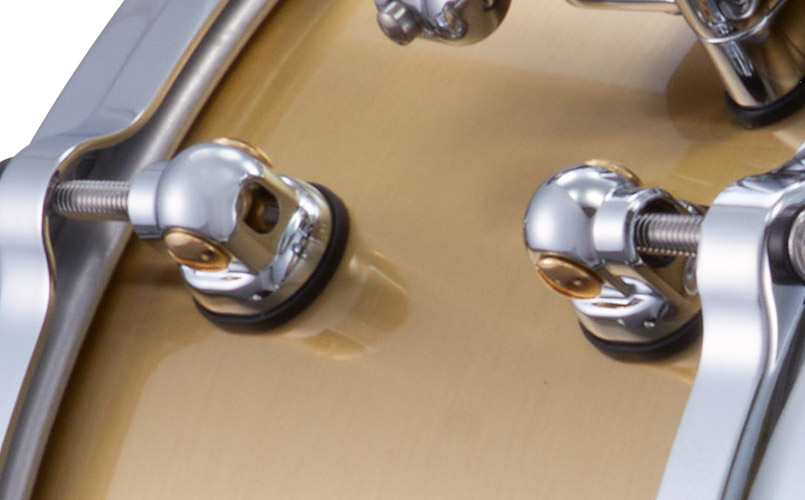 RF1B1450 14" x 5.5" Brass Shell Snare追加画像 RF1B1450 14" x 5.5" Brass Shell Snare追加画像