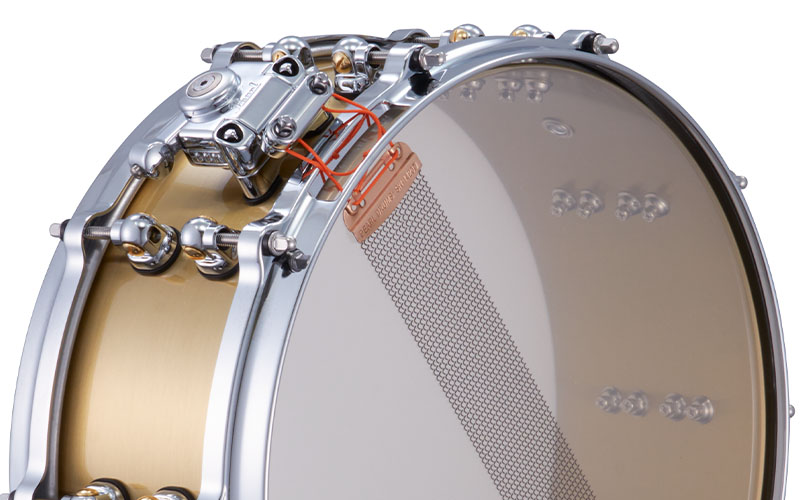 RF1B1450 14" x 5.5" Brass Shell Snare追加画像 RF1B1450 14" x 5.5" Brass Shell Snare追加画像