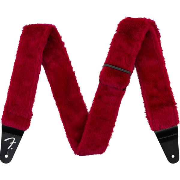FenderPoodle Plush Strap Red