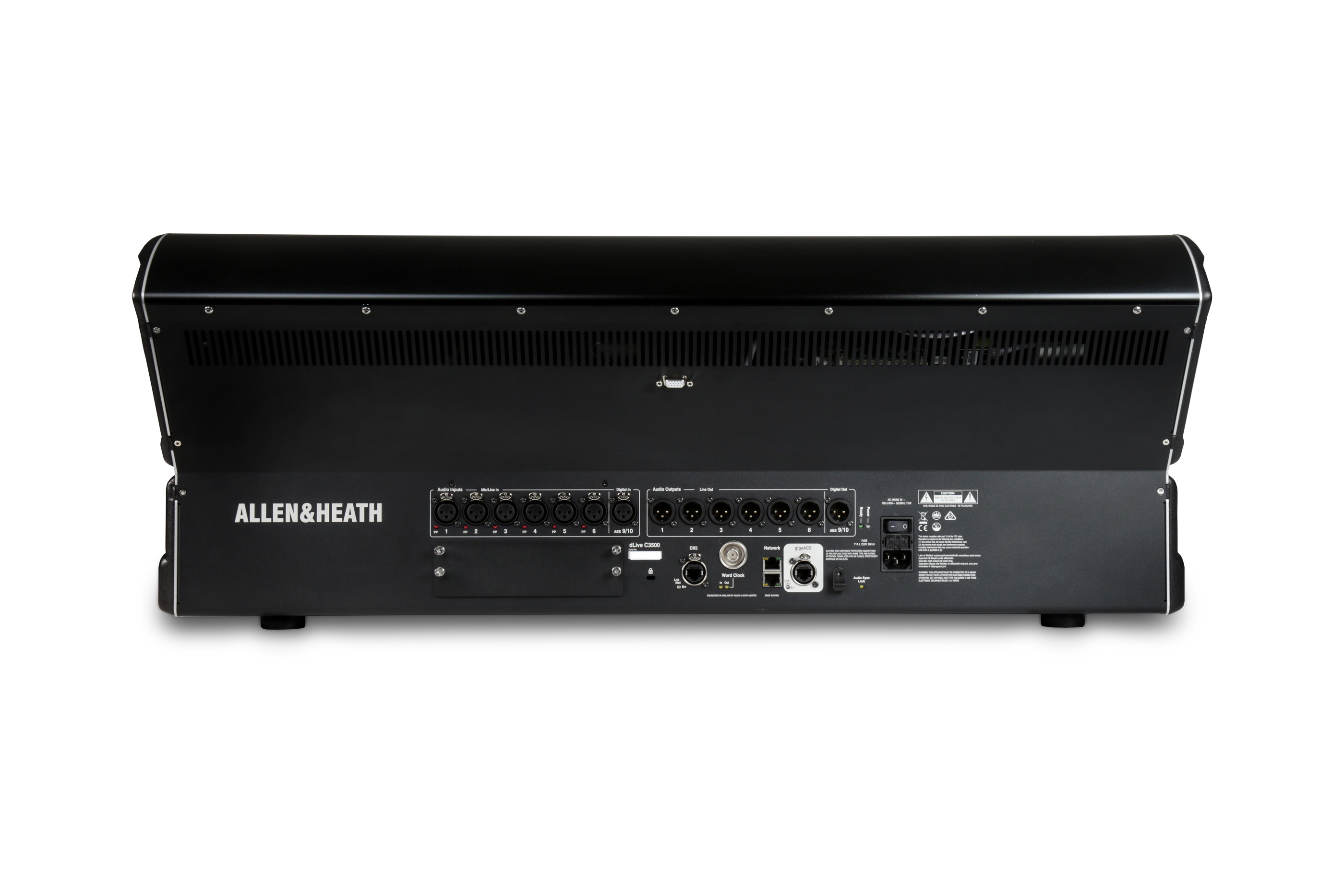 dLive-C3500背面画像 dLive-C3500背面画像