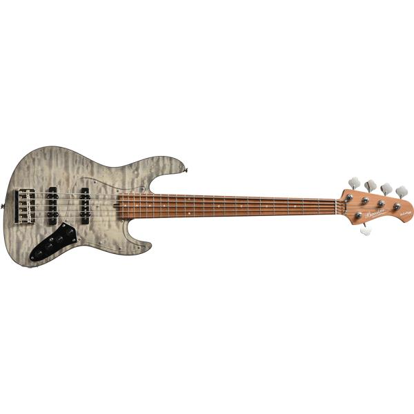 Bacchus-5弦エレキベースWL5-QM-AC RSM/M CHGS