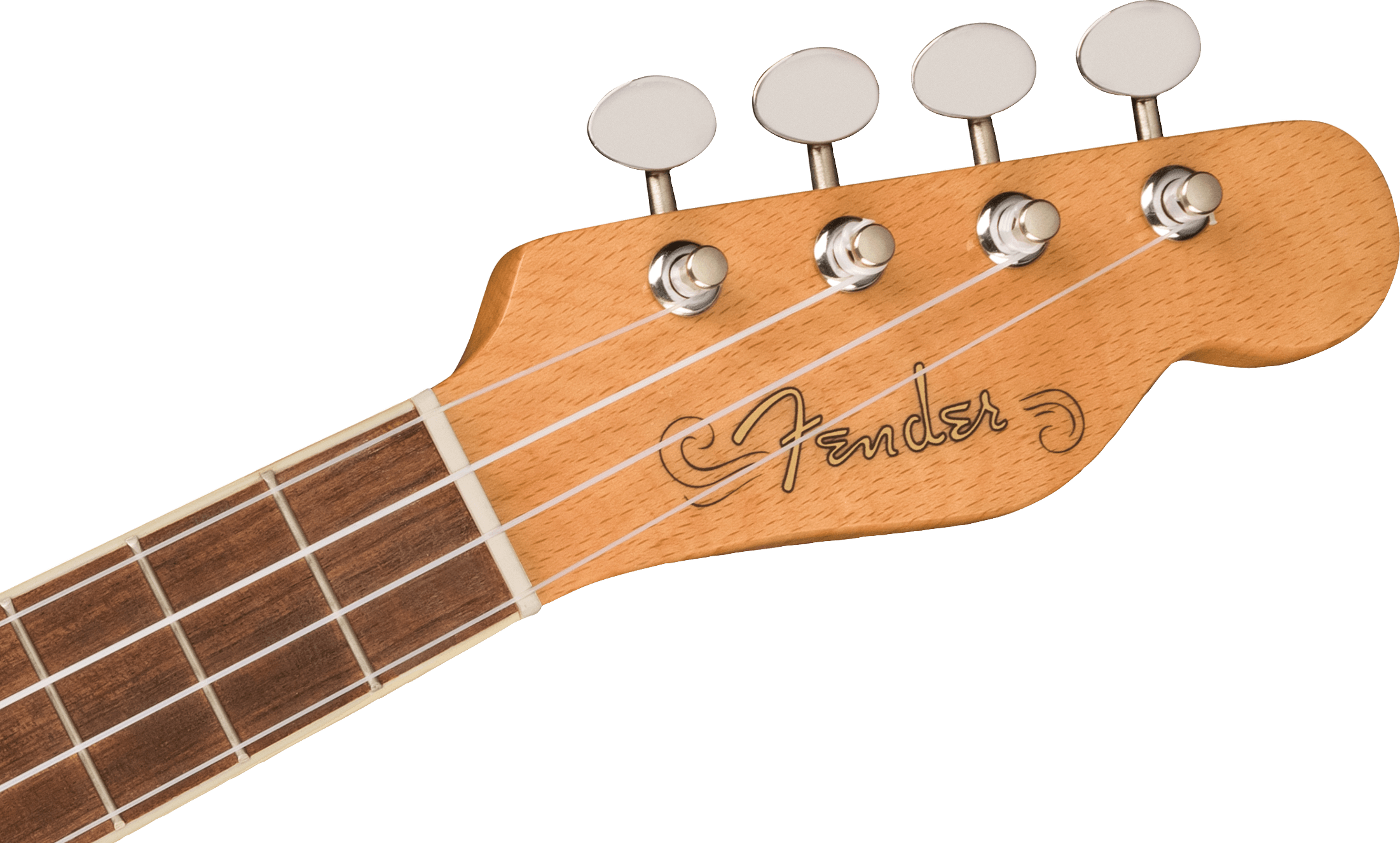 Fullerton Tele® Uke, Walnut Fingerboard, White Pickguard, Lake Placid Blue追加画像 Fullerton Tele® Uke, Walnut Fingerboard, White Pickguard, Lake Placid Blue追加画像