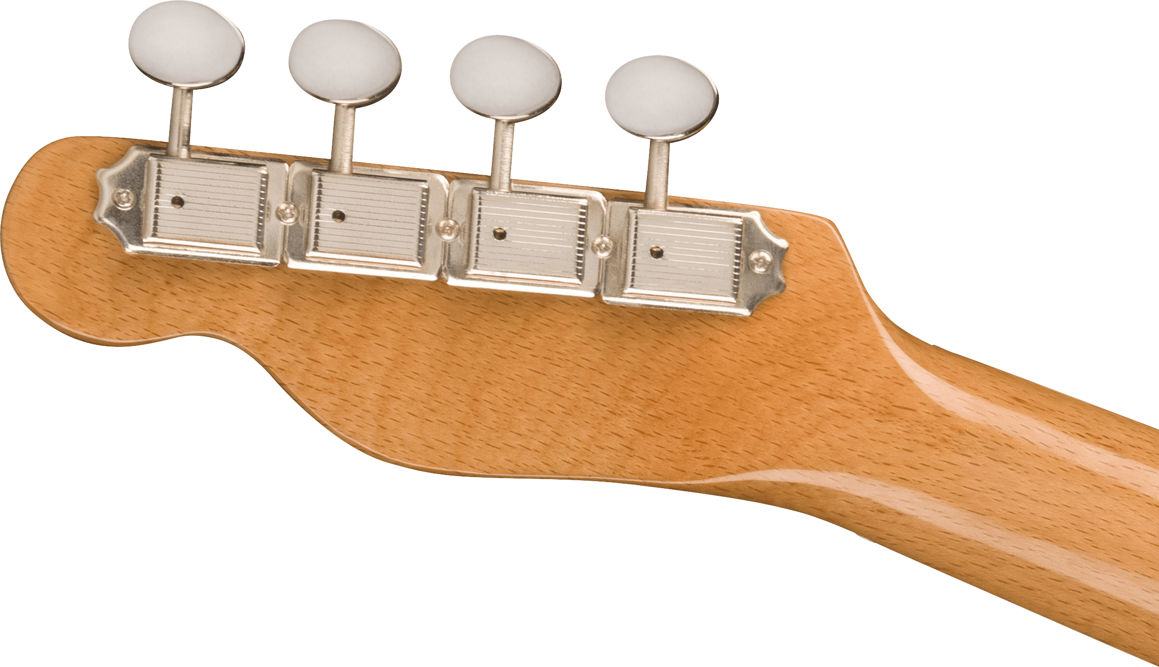 Fullerton Tele® Uke, Walnut Fingerboard, White Pickguard, Lake Placid Blue追加画像 Fullerton Tele® Uke, Walnut Fingerboard, White Pickguard, Lake Placid Blue追加画像