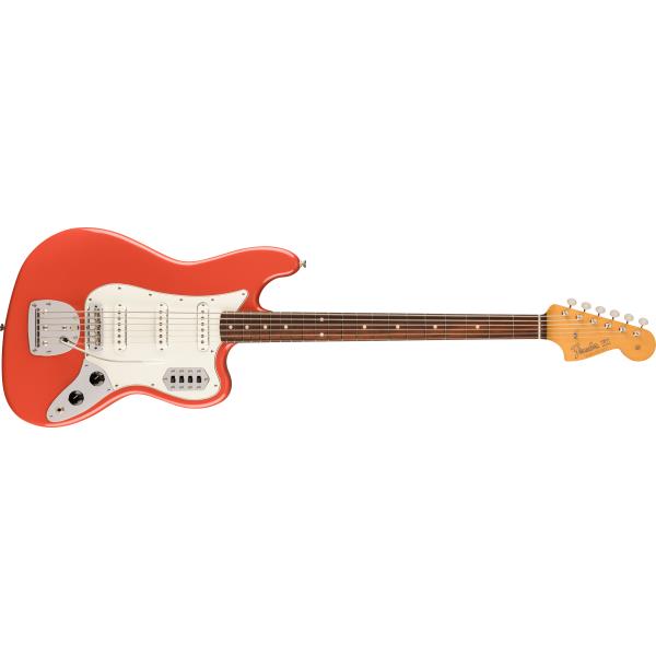 Fender-Vintera® II '60s Bass VI, Rosewood Fingerboard, Fiesta Red