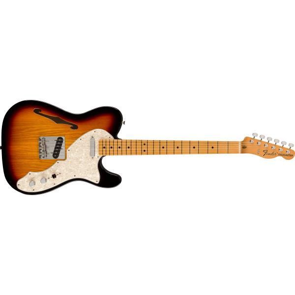 Fender-テレキャスターVintera® II '60s Telecaster® Thinline, Maple Fingerboard, 3-Color Sunburst