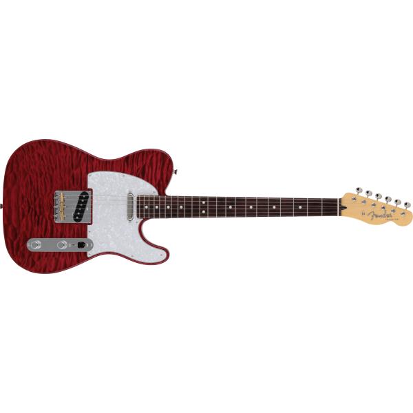 2024 Collection Made in Japan Hybrid II Telecaster®, Rosewood Fingerboard, Quilt Red Berylサムネイル