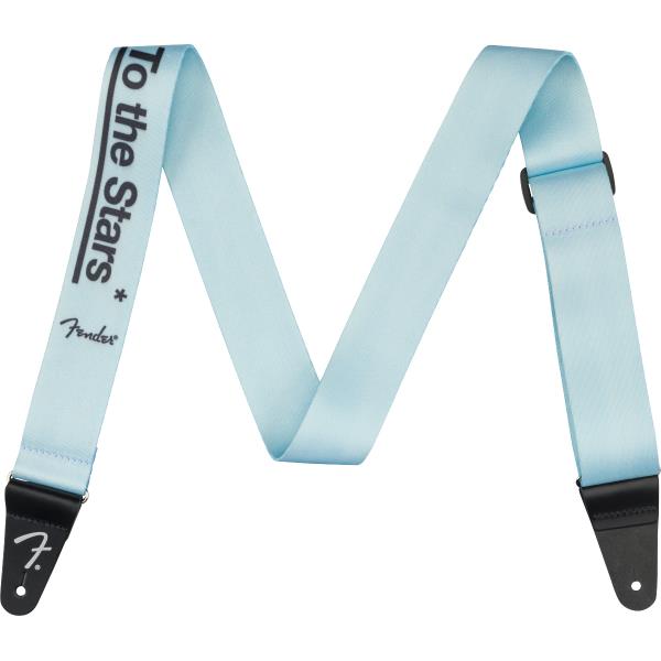 Fender-ストラップTom DeLonge To The Stars Strap, Daphne Blue