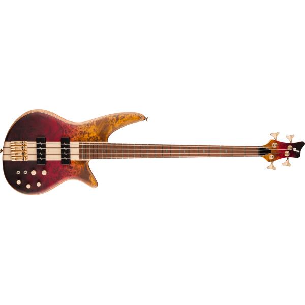 Jackson-Pro Series Spectra Bass SBP IV, Caramelized Jatoba Fingerboard, Firestorm Fade