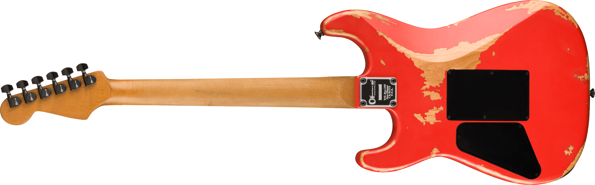 Pro-Mod Relic San Dimas® Style 1 HH FR PF, Pau Ferro Fingerboard, Weathered Orange追加画像 Pro-Mod Relic San Dimas® Style 1 HH FR PF, Pau Ferro Fingerboard, Weathered Orange追加画像