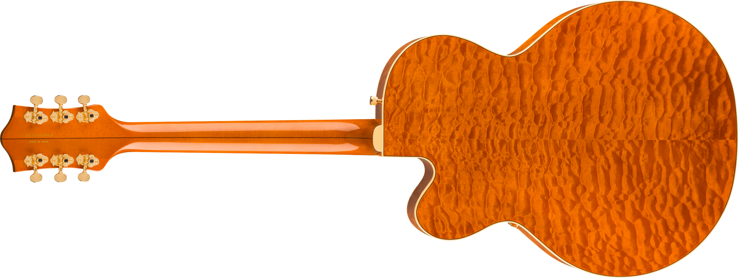 G6120TGQM-56 Limited Edition Quilt Classic Chet Atkins® Hollow Body with Bigsby®, Roundup Orange Stain Lacquer追加画像 G6120TGQM-56 Limited Edition Quilt Classic Chet Atkins® Hollow Body with Bigsby®, Roundup Orange Stain Lacquer追加画像