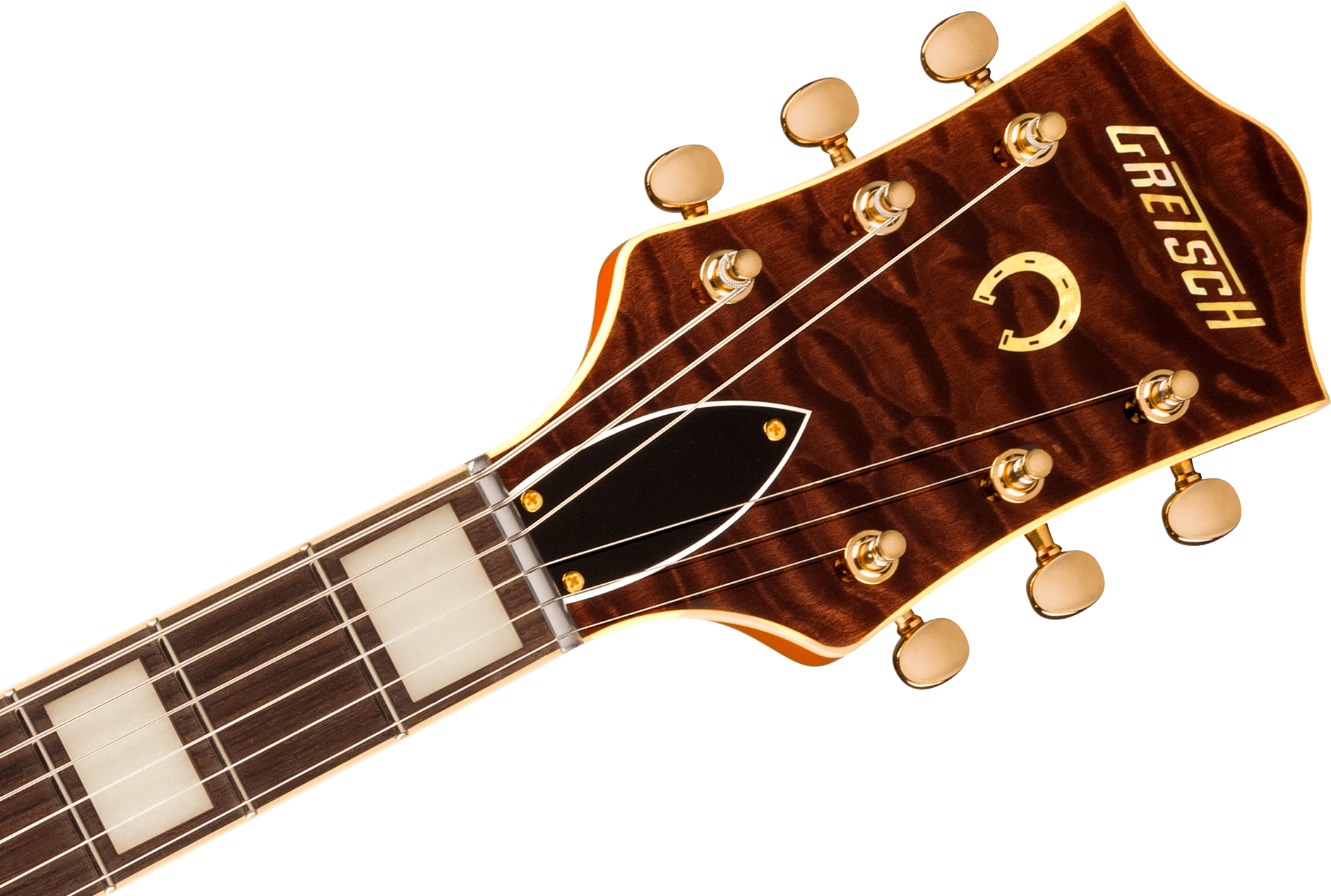G6120TGQM-56 Limited Edition Quilt Classic Chet Atkins® Hollow Body with Bigsby®, Roundup Orange Stain Lacquer追加画像 G6120TGQM-56 Limited Edition Quilt Classic Chet Atkins® Hollow Body with Bigsby®, Roundup Orange Stain Lacquer追加画像