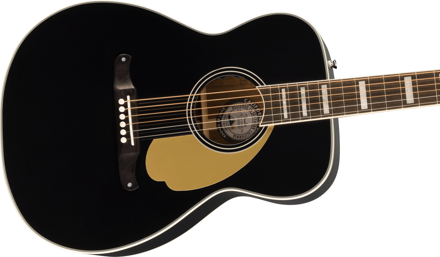 Malibu Vintage, Ovangkol Fingerboard, Gold Pickguard, Black追加画像 Malibu Vintage, Ovangkol Fingerboard, Gold Pickguard, Black追加画像