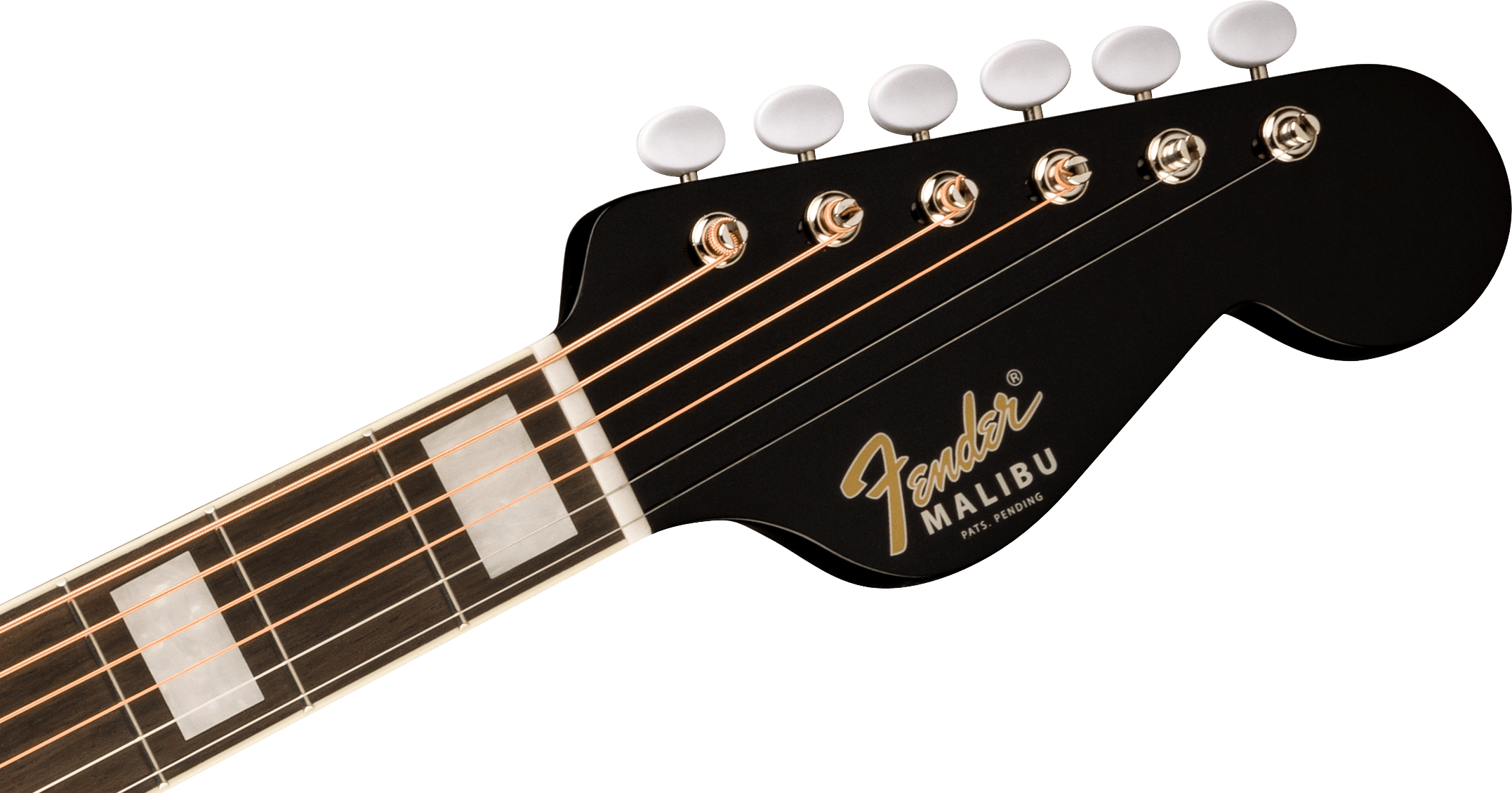 Malibu Vintage, Ovangkol Fingerboard, Gold Pickguard, Black追加画像 Malibu Vintage, Ovangkol Fingerboard, Gold Pickguard, Black追加画像