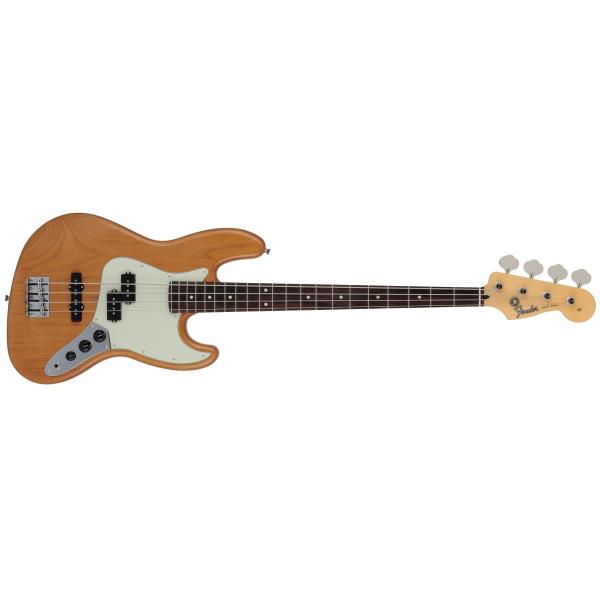 Fender-ジャズベース2024 Collection Made in Japan Hybrid II Jazz Bass® PJ, Rosewood Fingerboard, Vintage Natural