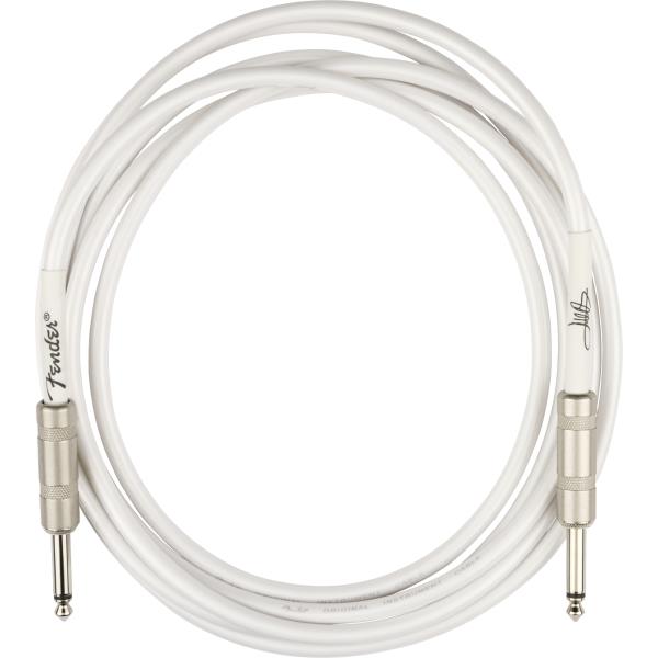 Fender-楽器用ケーブルJuanes 10' Instrument Cable, Luna White