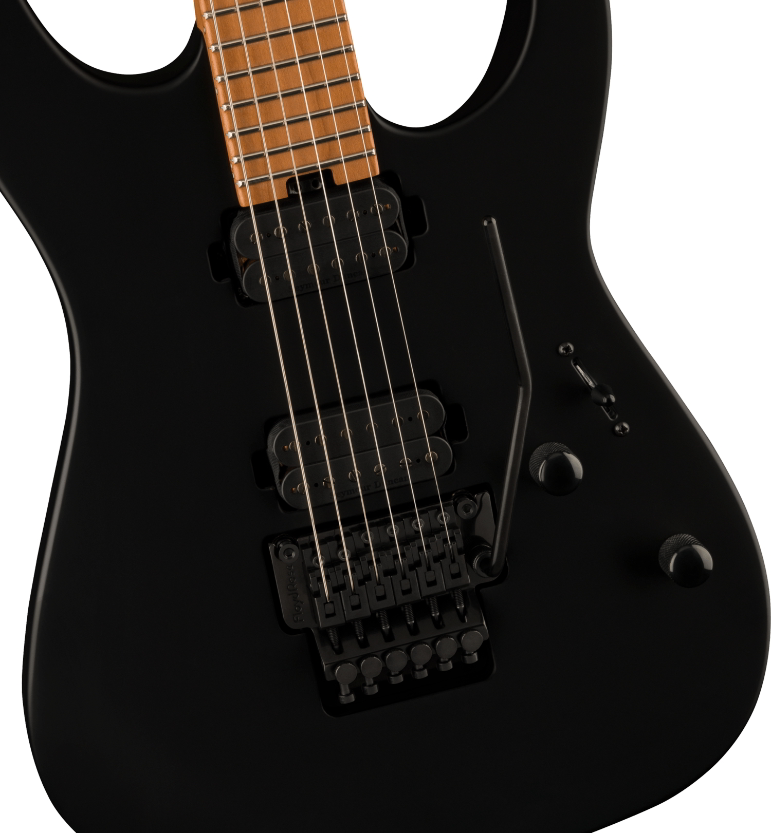 Limited Edition Pro-Mod DK24R HH FR, Caramelized Maple Fingerboard, Satin Black追加画像 Limited Edition Pro-Mod DK24R HH FR, Caramelized Maple Fingerboard, Satin Black追加画像