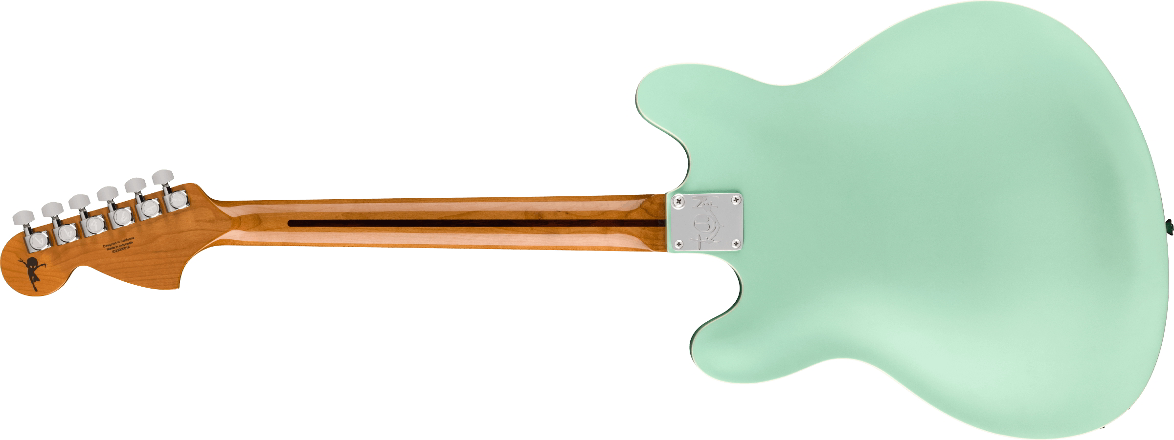 Tom DeLonge Starcaster®, Rosewood Fingerboard, Chrome Hardware, Satin Surf Green追加画像 Tom DeLonge Starcaster®, Rosewood Fingerboard, Chrome Hardware, Satin Surf Green追加画像